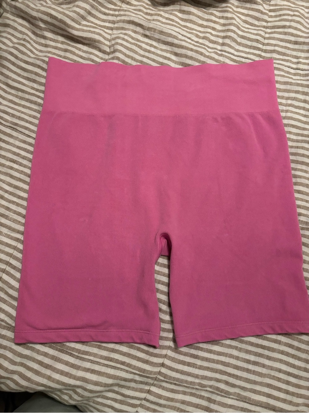 Kindred Bravely Pink Seamless High-Waist Bike Shorts